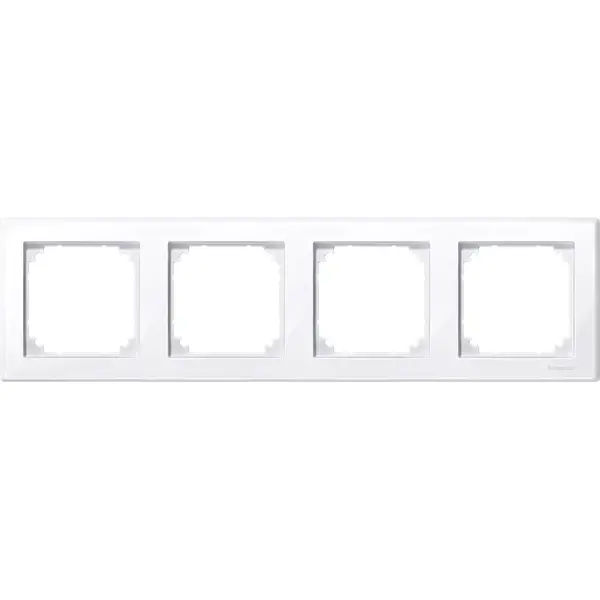 Schneider Electric - MTN478425 - Merten M-Smart 4g Frame Active White - 1