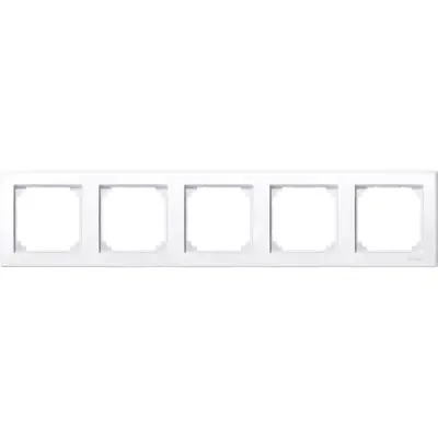 Schneider Electric - MTN478525 - Merten M-Smart 5g Frame Active White - 1