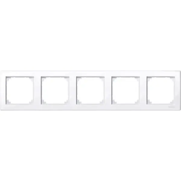 Schneider Electric - MTN478525 - Merten M-Smart 5g Frame Active White - 1