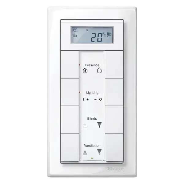 Schneider Electric - MTN478819 - Merten M-Smart Shaver S.O. Frame Plr Wht - 1