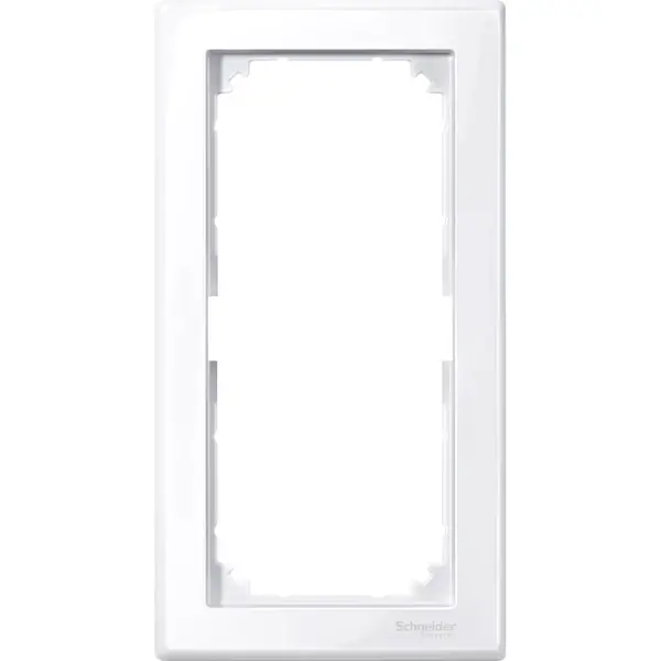 Schneider Electric - MTN478825 - Merten M-Smart Shaver S.O. Frame Act Wht - 1