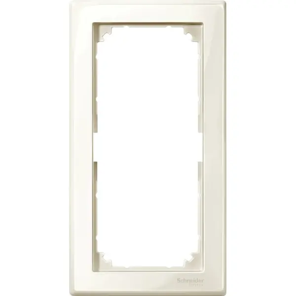 Schneider Electric - MTN478844 - Merten M-Smart Shaver S.O. Frame White - 1