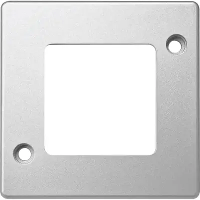 Schneider Electric - MTN480160 - Merten Anti-Vandalism 1g Frame Aluminium - 1