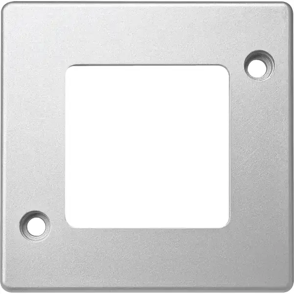 Schneider Electric - MTN480160 - Merten Anti-Vandalism 1g Frame Aluminium - 1