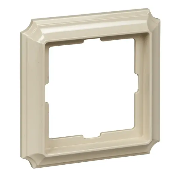 Schneider Electric - MTN483144 - Merten Sys-D Antique 1g Frame White - 1