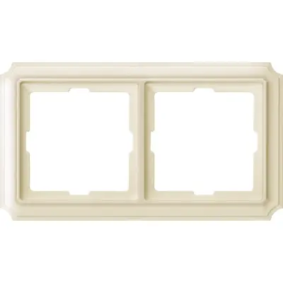 Schneider Electric - MTN483244 - Merten Sys-D Antique 2g Frame White - 1