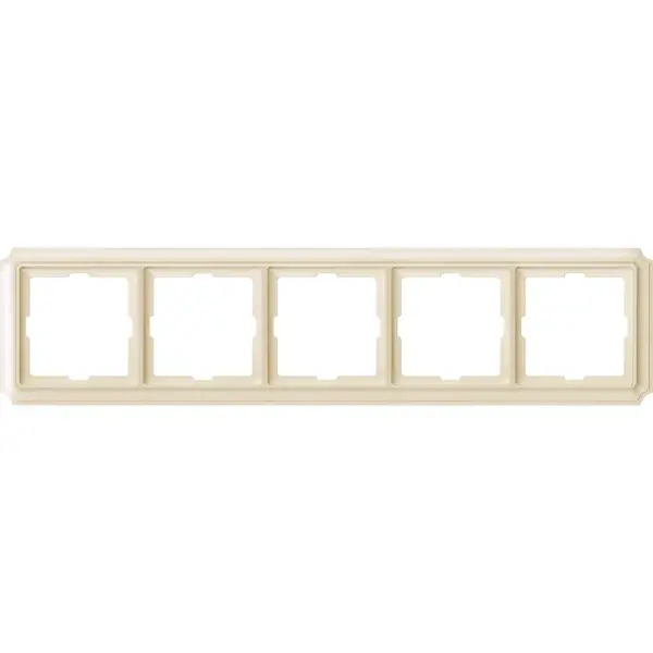 Schneider Electric - MTN483544 - Merten Sys-D Antique 5g Frame White - 1