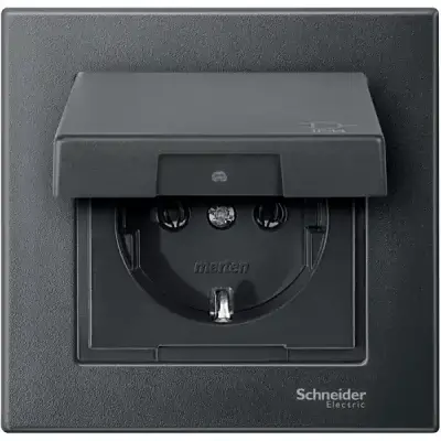 Schneider Electric - MTN486114 - Merten M-Plan 1g Frame Anthracite - 1