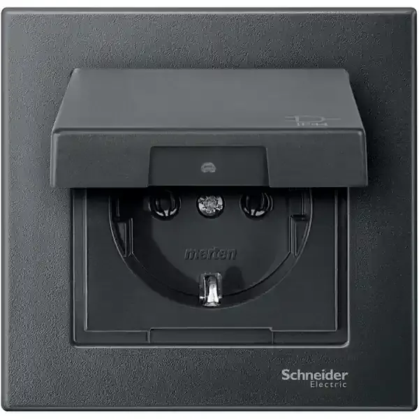 Schneider Electric - MTN486114 - Merten M-Plan 1g Frame Anthracite - 1