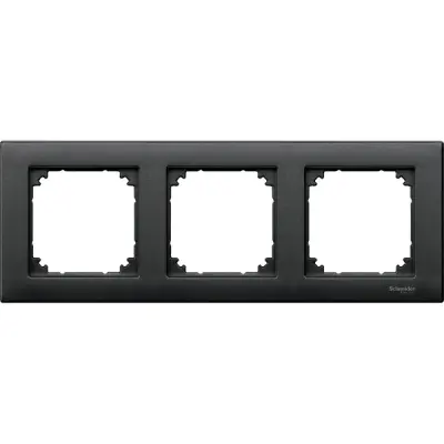 Schneider Electric - MTN486314 - Merten M-Plan 3g Frame Anthracite - 1