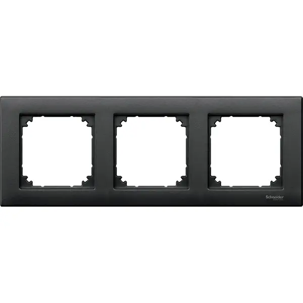 Schneider Electric - MTN486314 - Merten M-Plan 3g Frame Anthracite - 1