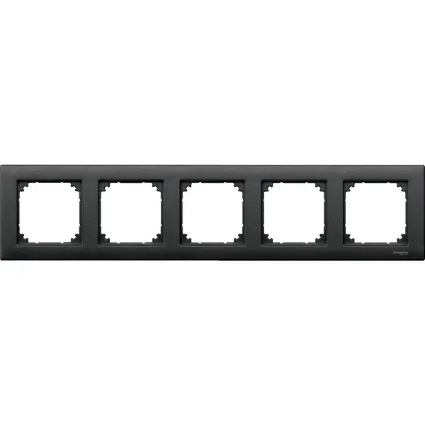 Schneider Electric - MTN486514 - Merten M-Plan 5g Frame Anthracite - 1