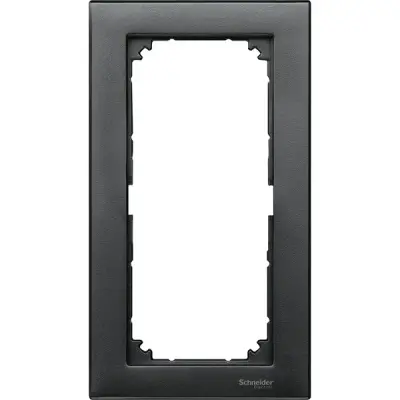 Schneider Electric - MTN488814 - Merten M-Plan Shaver SO Frame Anthracite - 1