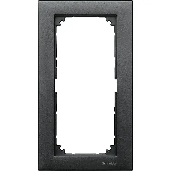 Schneider Electric - MTN488814 - Merten M-Plan Shaver SO Frame Anthracite - 1