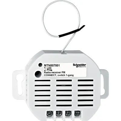 Schneider Electric - MTN507501 - Radio receiver CON FM switch 1g - 1