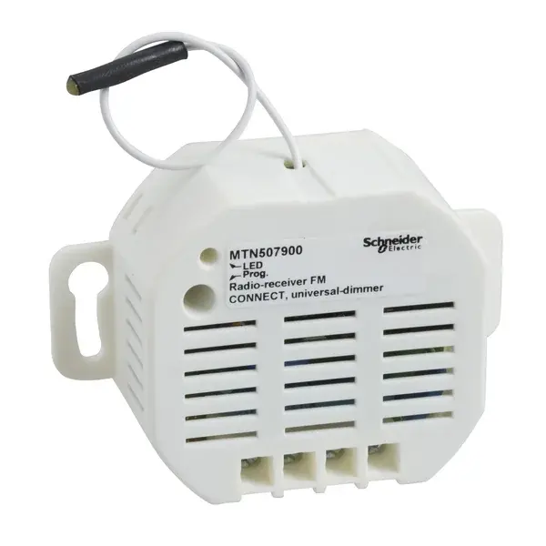 Schneider Electric - MTN507900 - Rad-rec FM CON uni-dim 1g - 1