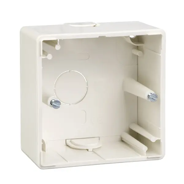 Schneider Electric - MTN512119 - Merten M-Smart Surf. Mount Box Plr Wht - 1
