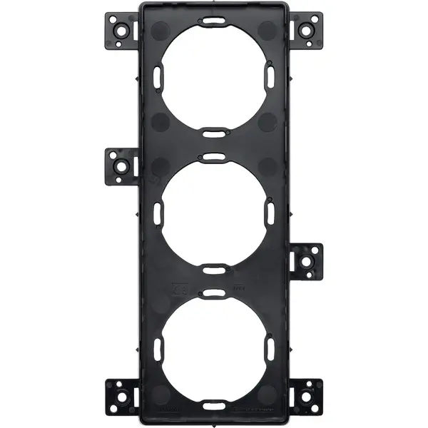 Schneider Electric - MTN512603 - Flush-mounting adapter f.M-Pl2 fra.3g - 1