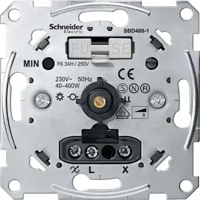 Schneider Electric - MTN5131-0000 - Merten Dimmer 40-400W Ohmic Insert - 1