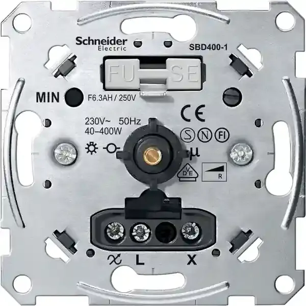 Schneider Electric - MTN5131-0000 - Merten Dimmer 40-400W Ohmic Insert - 1
