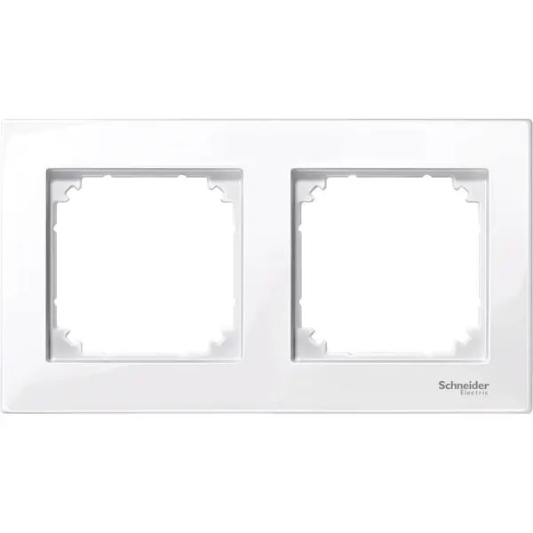 Schneider Electric - MTN515225 - Merten M-Plan 2g Frame Active White - 1