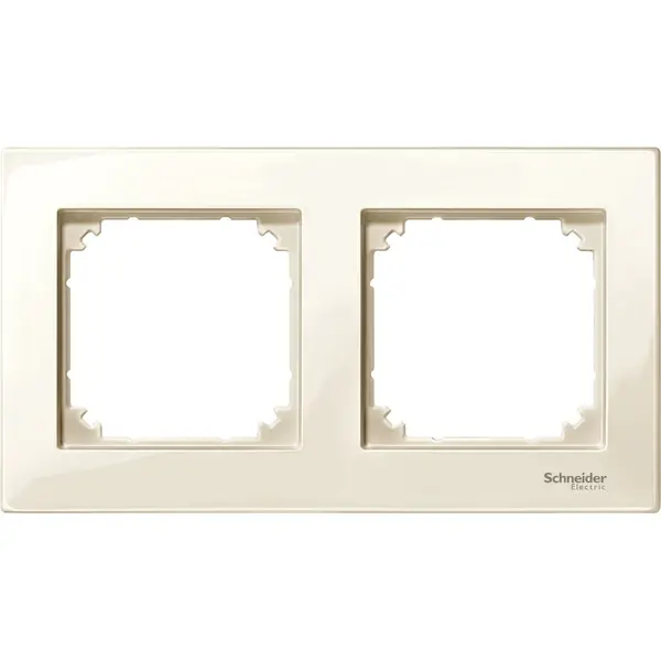 Schneider Electric - MTN515244 - Merten M-Plan 2g Frame White - 1