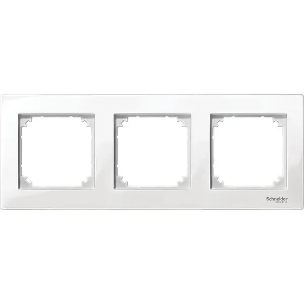 Schneider Electric - MTN515319 - Merten M-Plan 3g Frame Polar White - 1