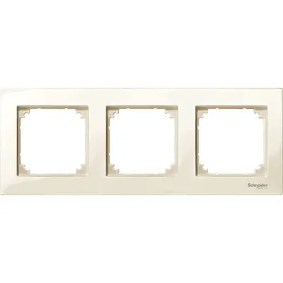 Schneider Electric - MTN515344 - Merten M-Plan 3g Frame White - 1