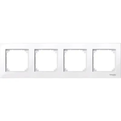 Schneider Electric - MTN515425 - Merten M-Plan 4g Frame Active White - 1