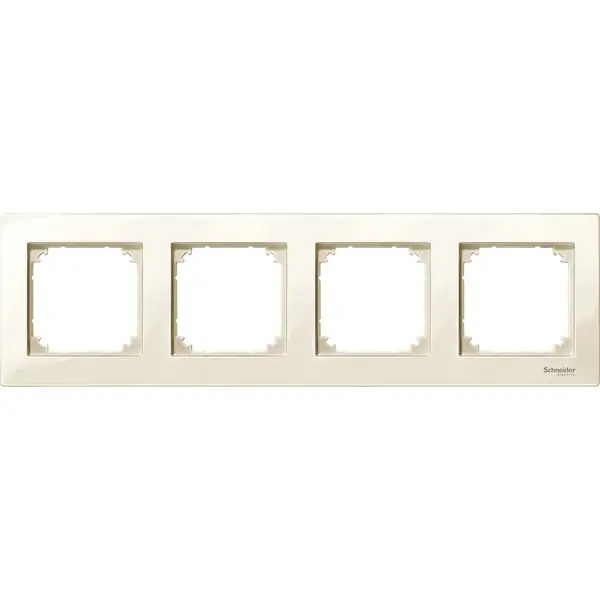 Schneider Electric - MTN515444 - Merten M-Plan 4g Frame White - 1
