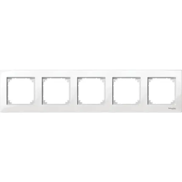 Schneider Electric - MTN515519 - Merten M-Plan 5g Frame Polar White - 1