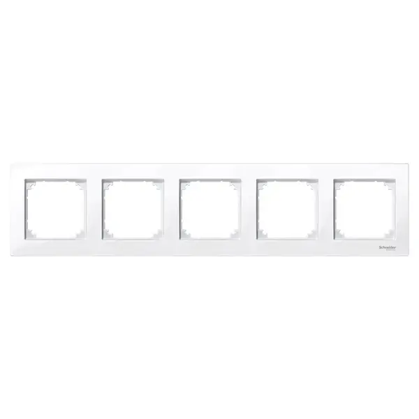 Schneider Electric - MTN515525 - Merten M-Plan 5g Frame Active White - 1