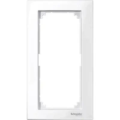 Schneider Electric - MTN515825 - Merten M-Plan Shaver SO Frm Active White - 1