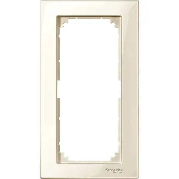 Schneider Electric - MTN515844 - Merten M-Plan Shaver SO Frm White - 1