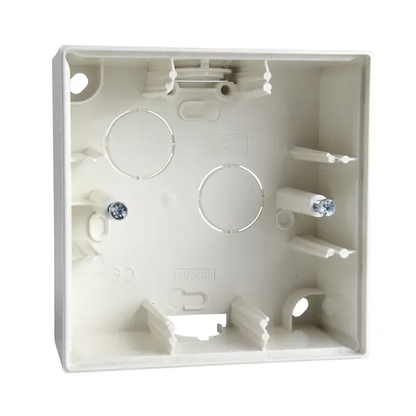 Schneider Electric - MTN524119 - Merten M-Eleg. Surf. Mount Box Plr Wht - 1