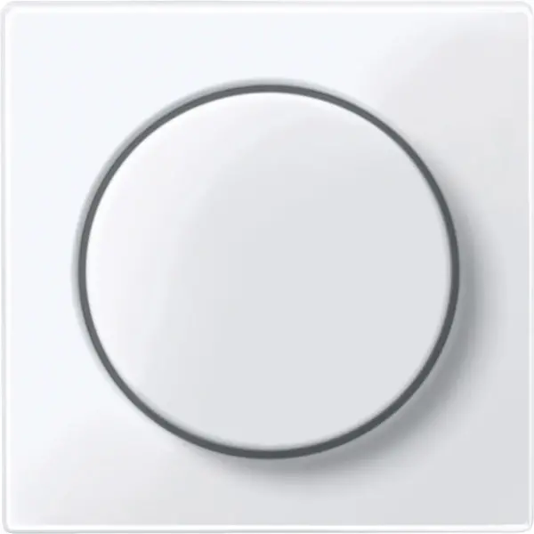 Schneider Electric - MTN5250-0325 - Merten Sys-M Rotary Dimmer Plate Act Wht - 1