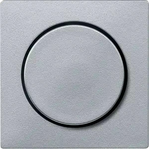 Schneider Electric - MTN5250-0460 - Merten Sys-M Rotary Dimmer Plate Alum - 1