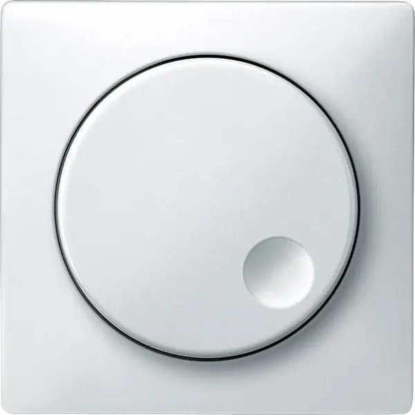 Schneider Electric - MTN5250-4019 - Merten Sys-M Rotary Dimmer Plate Plr Wht - 1