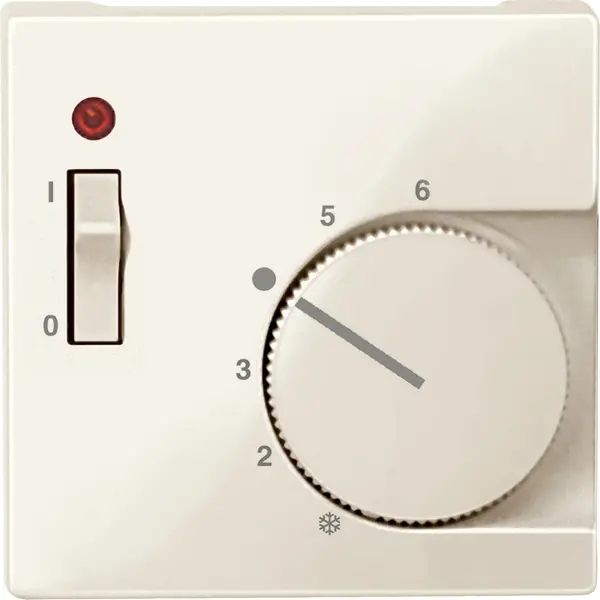 Schneider Electric - MTN534844 - Merten Sys-M Room Thermostat Plate White - 1