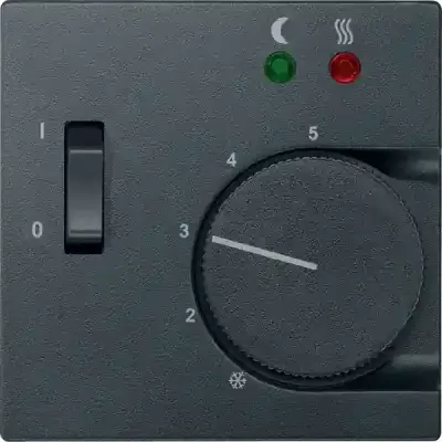 Schneider Electric - MTN535814 - Merten Sys-M Floor Thermst Plate Anth - 1