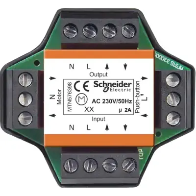 Schneider Electric - MTN576398 - Mult.cont.rel. f.rol.shut. FM - 1