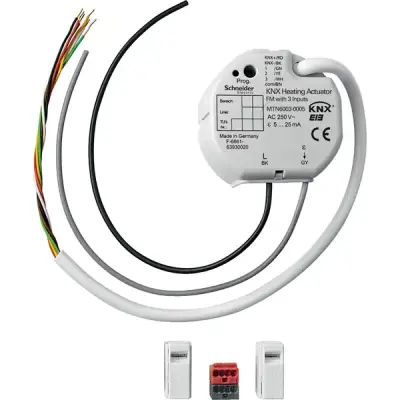 Schneider Electric - MTN6003-0005 - KNX Heating Act. 3 inputs flush-mount - 1