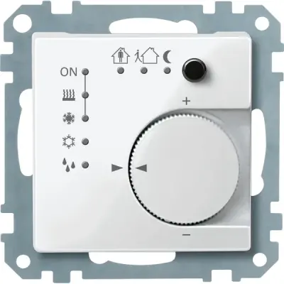 Schneider Electric - MTN616719 - KNX 4g P-b interf thermostate pwht Sys-M - 1