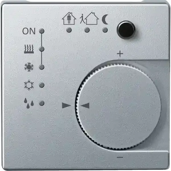 Schneider Electric - MTN616860 - KNX 4g P-b interf thermostate alu Sys-M - 1