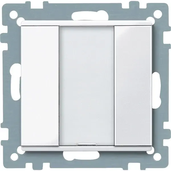 Schneider Electric - MTN617125 - KNX P-b 1g active white System-M - 1