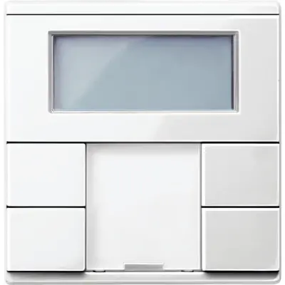 Schneider Electric - MTN6212-0319 - KNX Thermostate P-b 2g p.white Sys-M - 1
