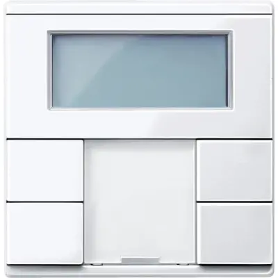 Schneider Electric - MTN6212-0325 - KNX Thermostate P-b 2g a.white Sys-M - 1