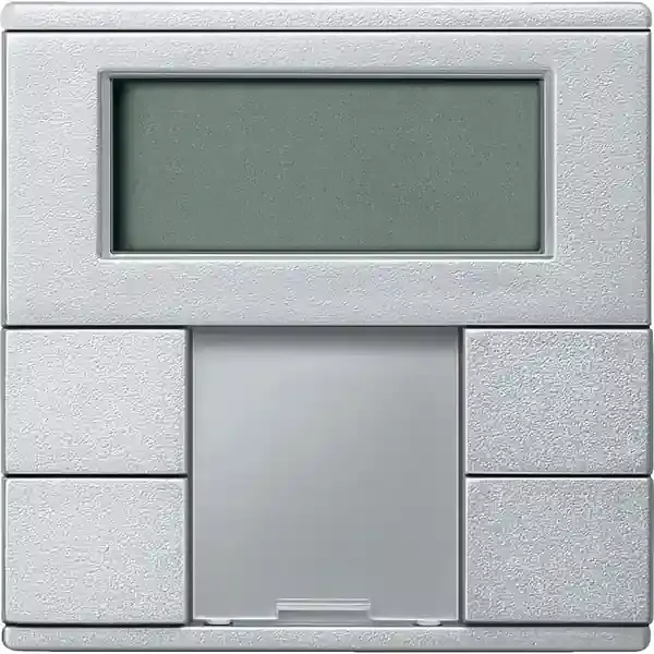 Schneider Electric - MTN6212-0460 - KNX Thermostate P-b 2g alu. Sys-M - 1
