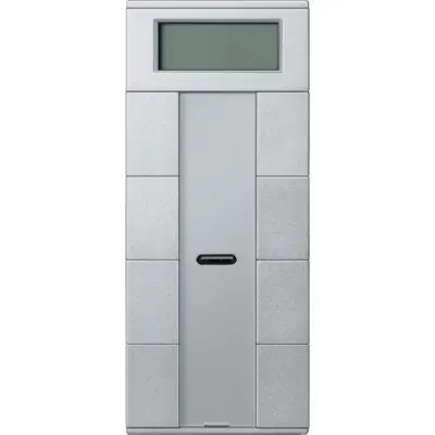 Schneider Electric - MTN6214-0460 - KNX Thermostate P-b 4g alu. Sys-M - 1