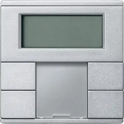 Schneider Electric - MTN6241-0460 - KNX Thermostate P-b 1g alu. Sys-M - 1